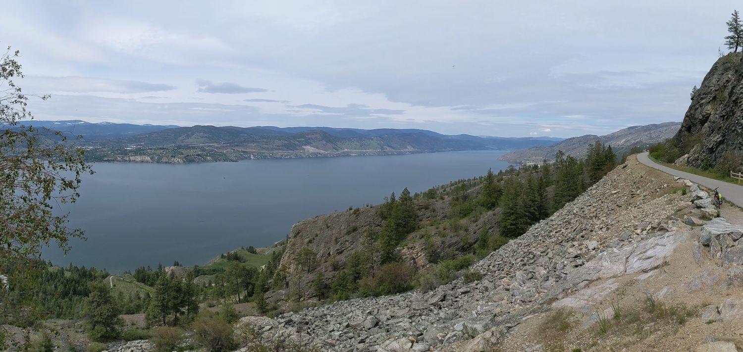Kettle Valley Rail Trail Day 1 Penticton to Chute Lake TrailFare
